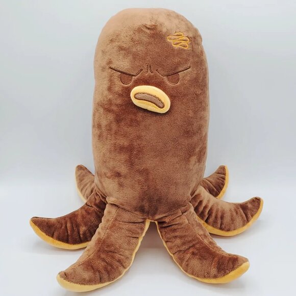 Octopus Wiener Friends Plush (Brown) - Picture 2 of 5